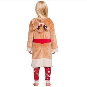 Rudolph the Red-Nosed Reindeer 3-Piece Pajama + Robe Set Size 4T